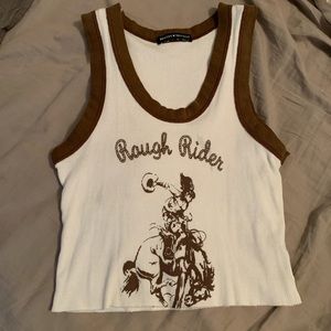 Brandy Melville rare rough rider tank